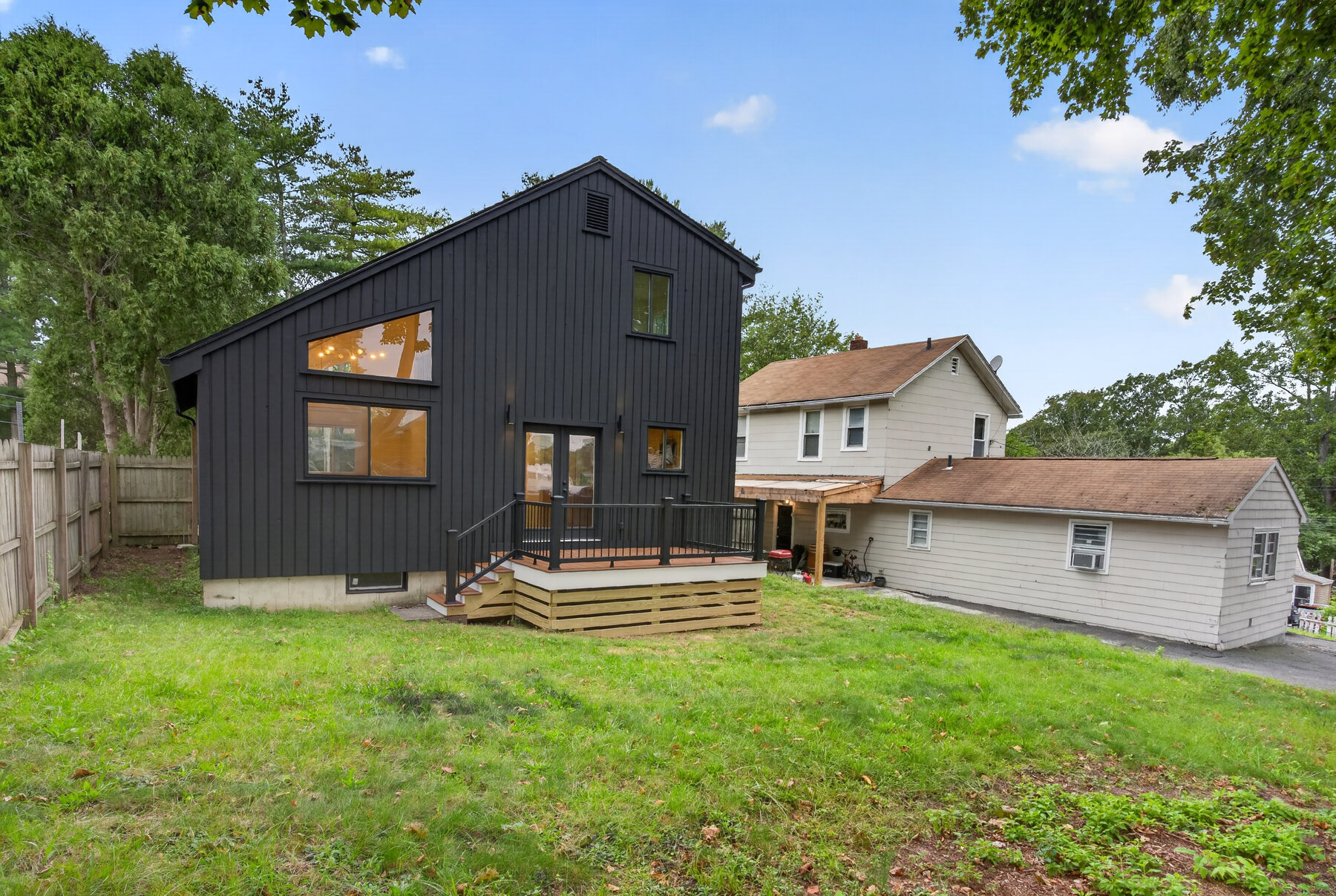 Rear exterior and yard