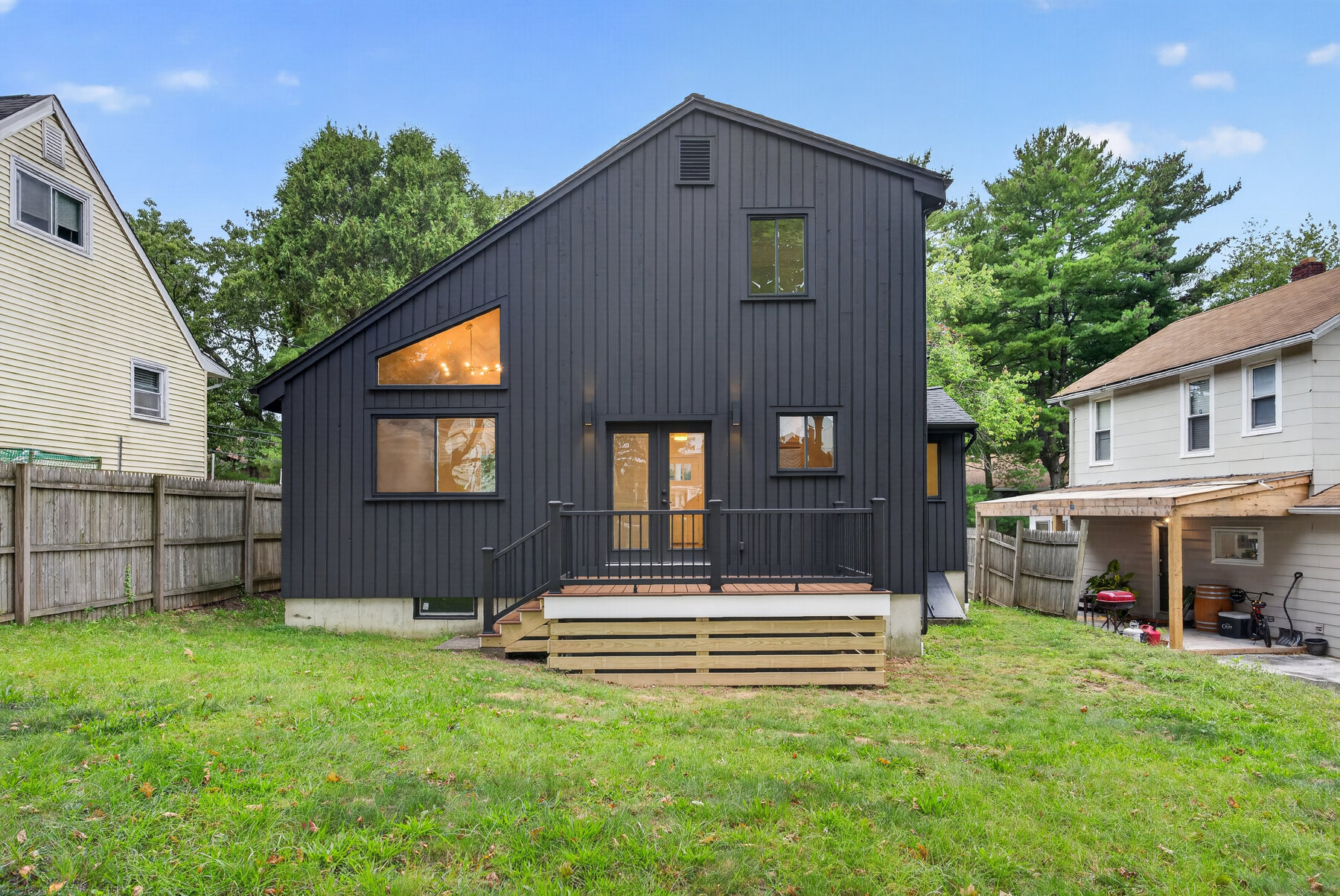 Rear deck and exterior