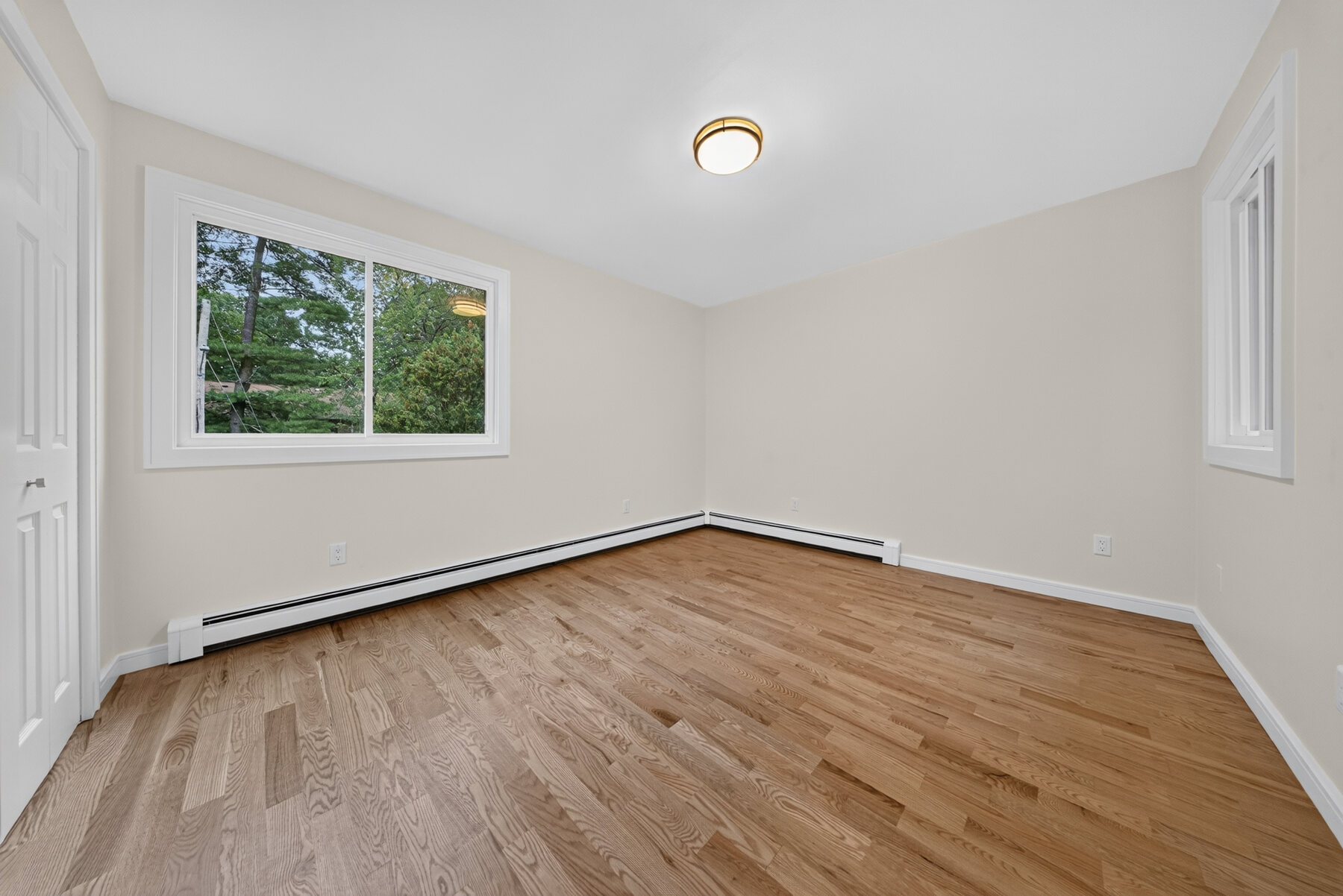 Bright renovated bedroom